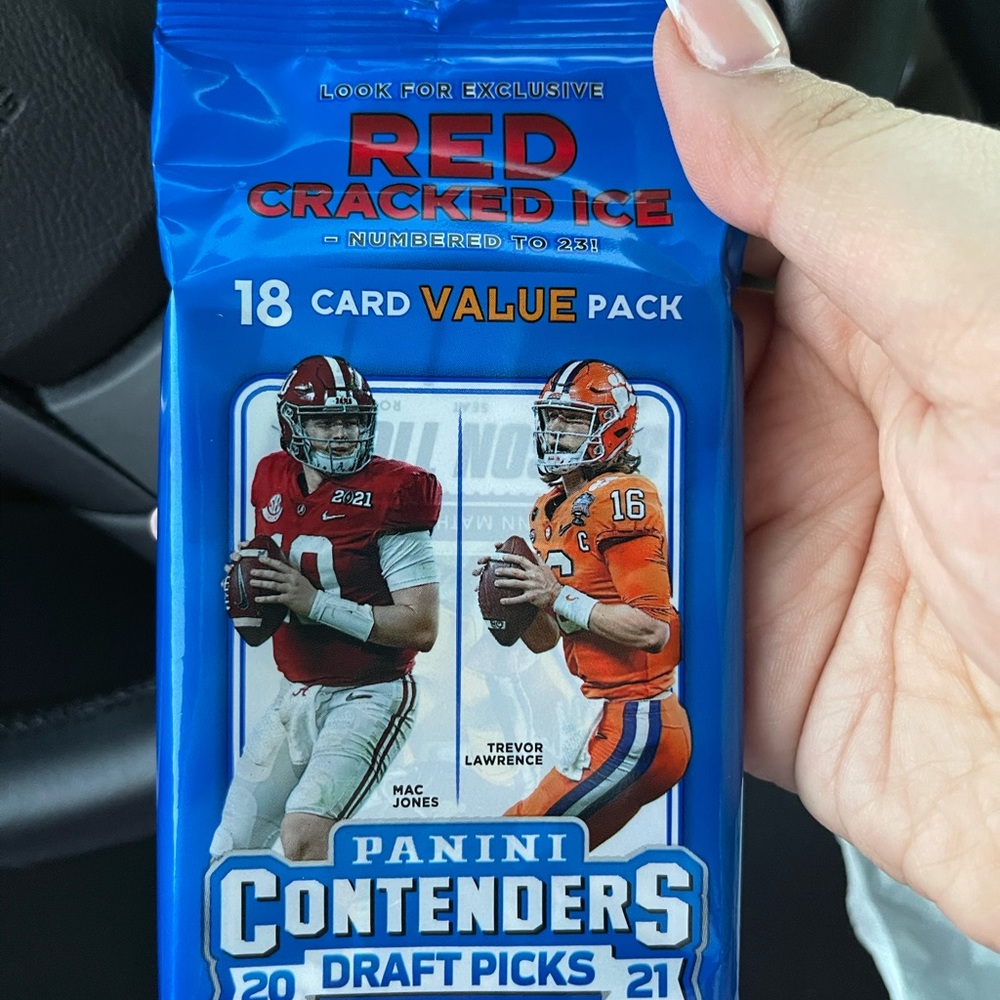 Panini contenders college football cards